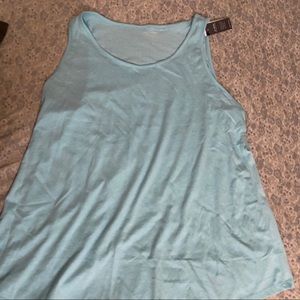 Plus Size: Lane Bryant Blue Tank/Blouse